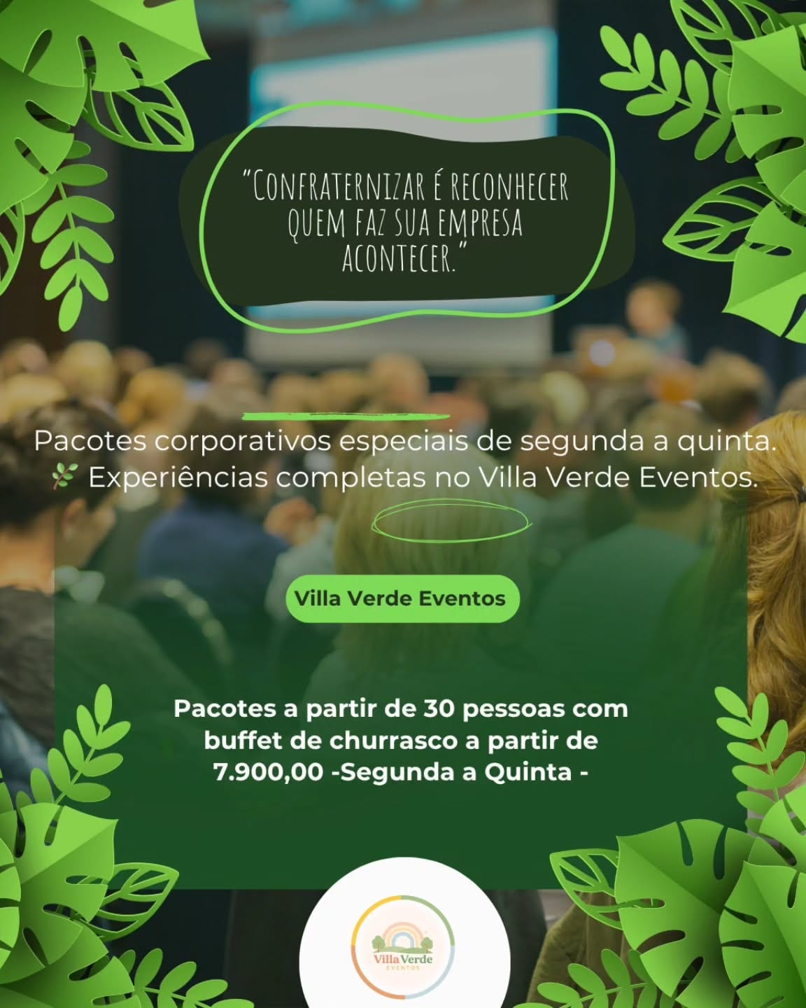Aniversários no Villa Verde
